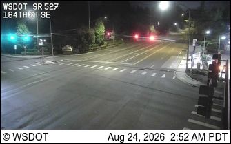 Traffic Cam Mill Creek: SR 527 at MP 6.6: 164th St SE