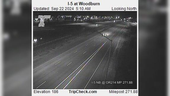 Traffic Cam Aurora: I-5 at Woodburn