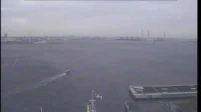 Hình thu nhỏ của webcam Yokohama vào 4:03, Th10 7