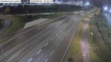Traffic Cam Vastra Hisingen: Syrhålamotet sydöst