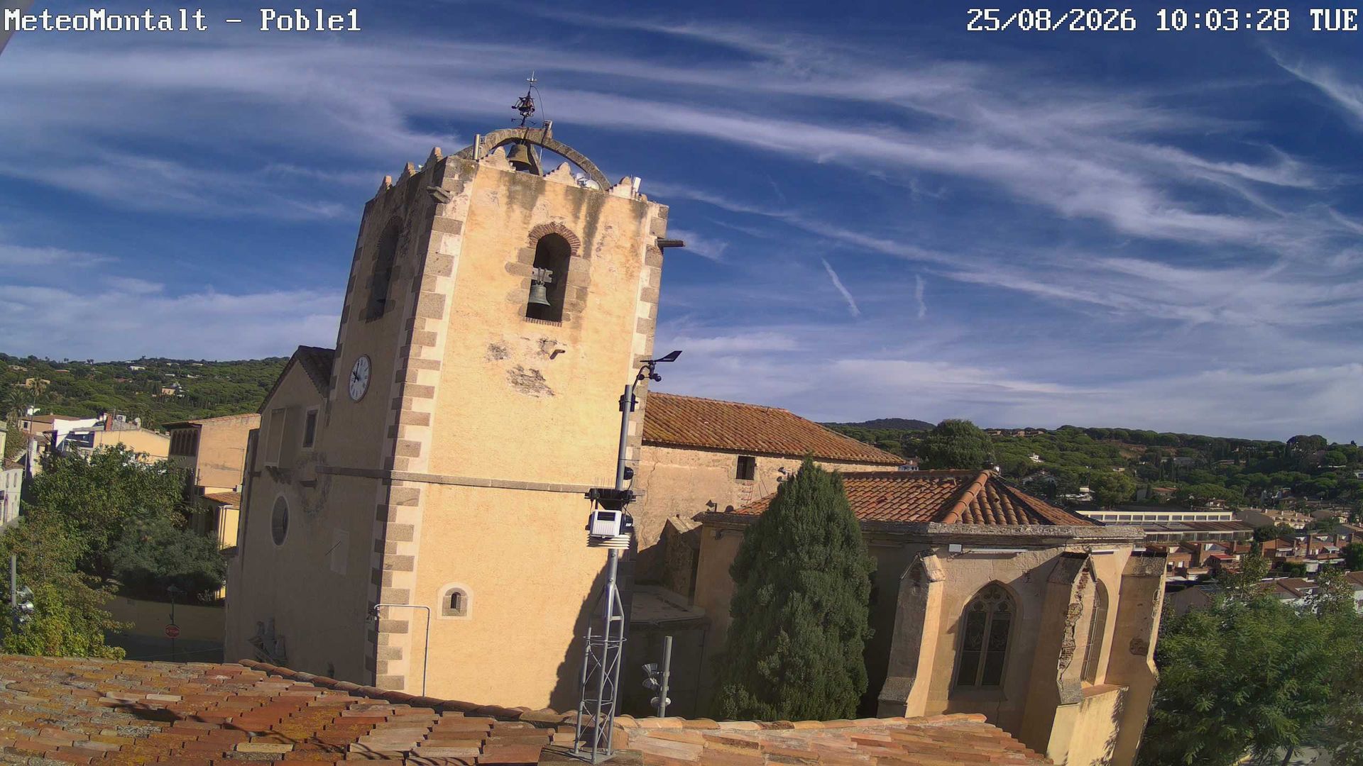 Traffic Cam Sant Vicenc de Montalt › East: Playa Familiar