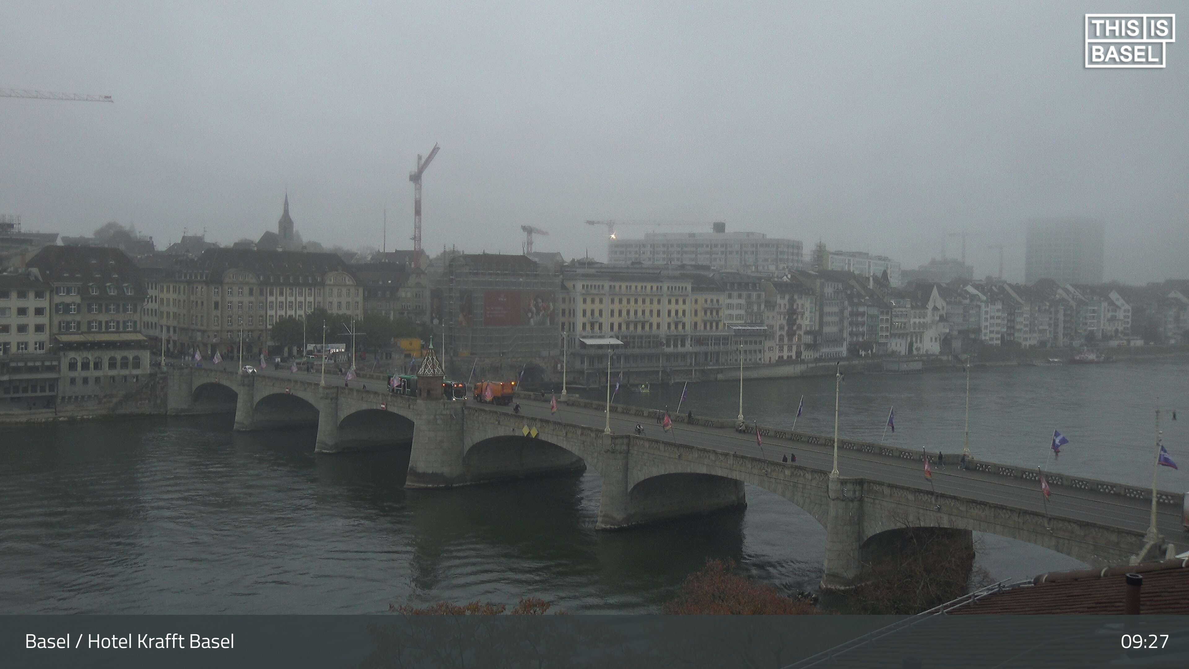 Basel: Middle Bridge, Basel - Martinskirche - Rhine Promenade - Pfalz - Basel Minster - Peterskirche - Wettsteinbrücke - Universität Basel - Spalentor