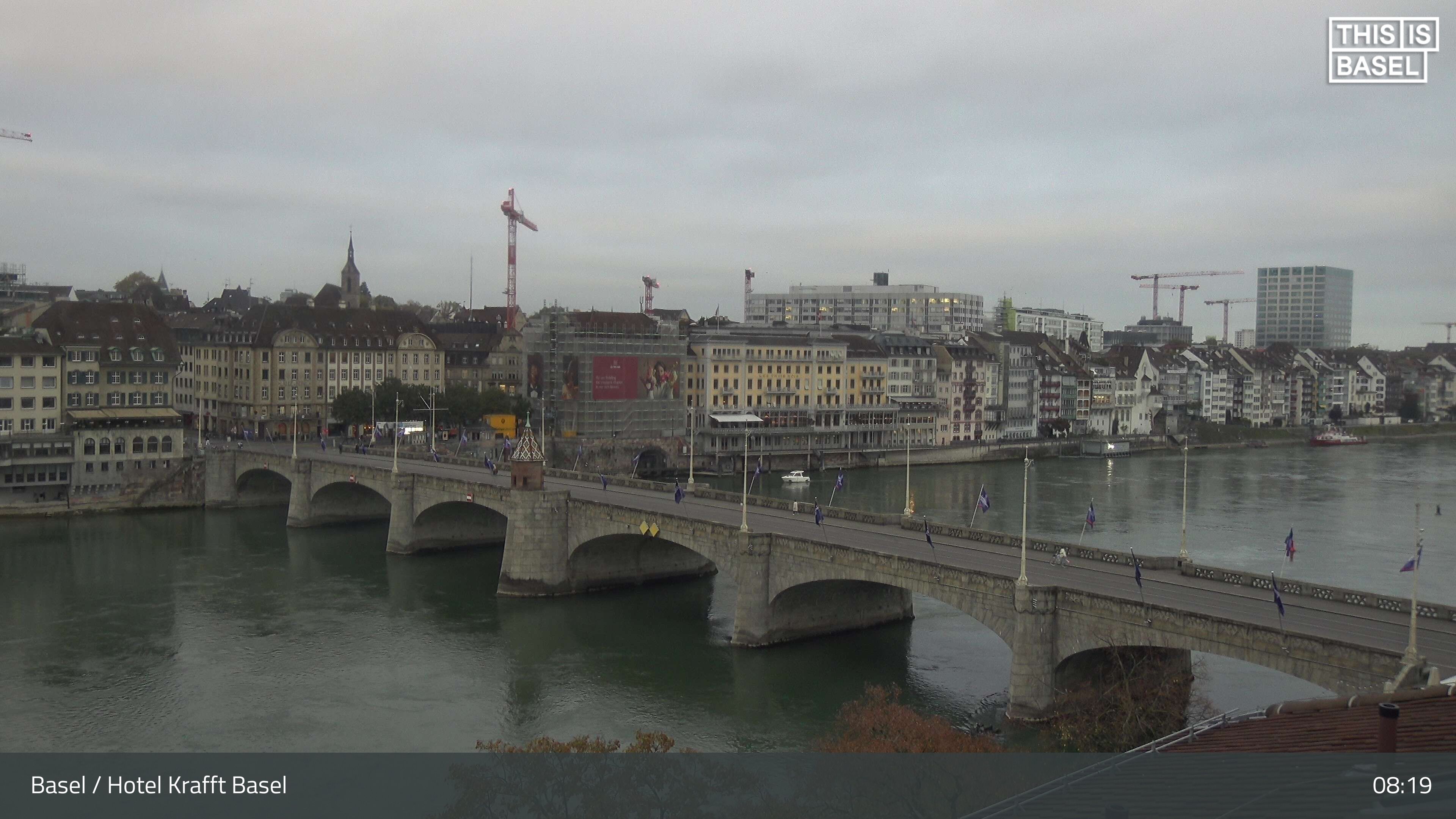 Basel: Middle Bridge, Basel - Martinskirche - Rhine Promenade - Pfalz - Basel Minster - Peterskirche - Wettsteinbrücke - Universität Basel - Spalentor