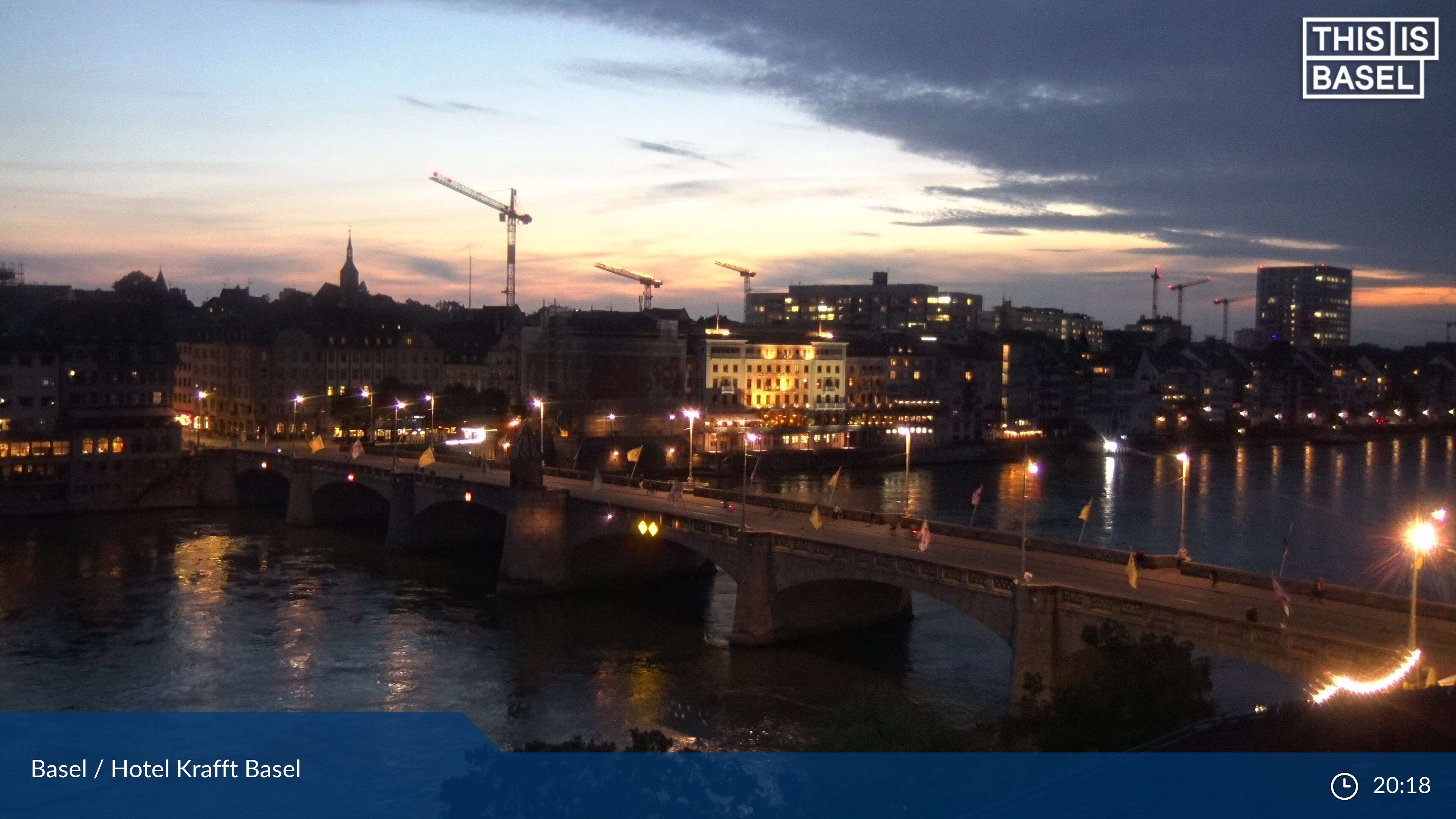 Basel: Middle Bridge, Basel - Martinskirche - Rhine Promenade - Pfalz - Basel Minster - Peterskirche - Wettsteinbrücke - Universität Basel - Spalentor