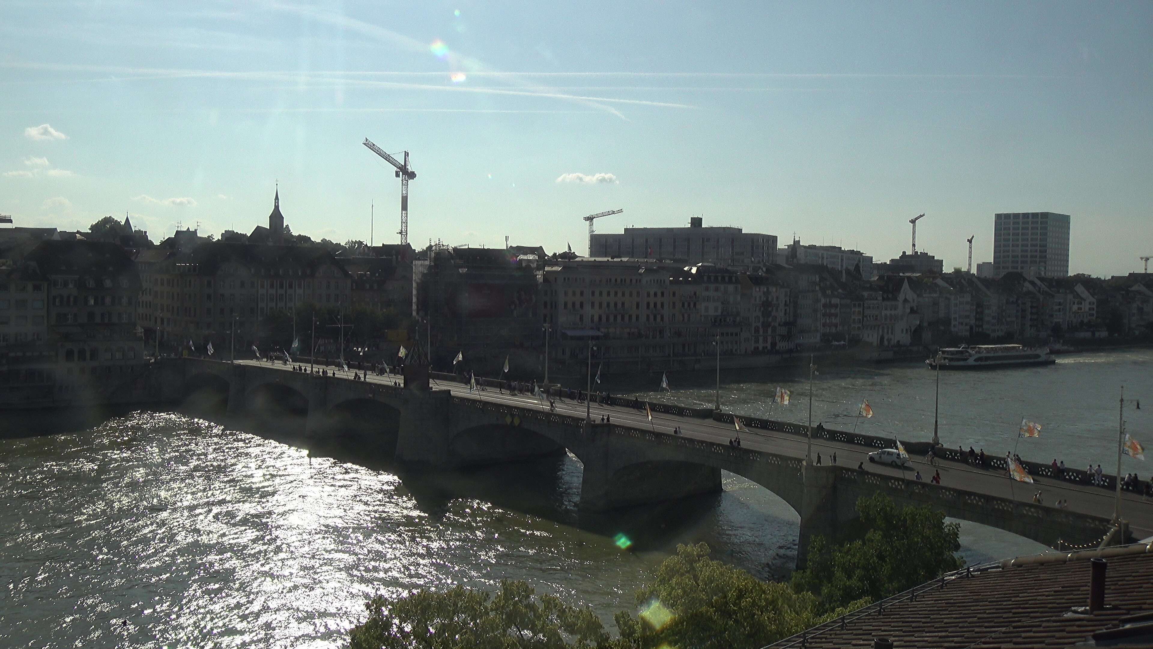 Basel: Middle Bridge, Basel - Martinskirche - Rhine Promenade - Pfalz - Basel Minster - Peterskirche - Wettsteinbrücke - Universität Basel - Spalentor