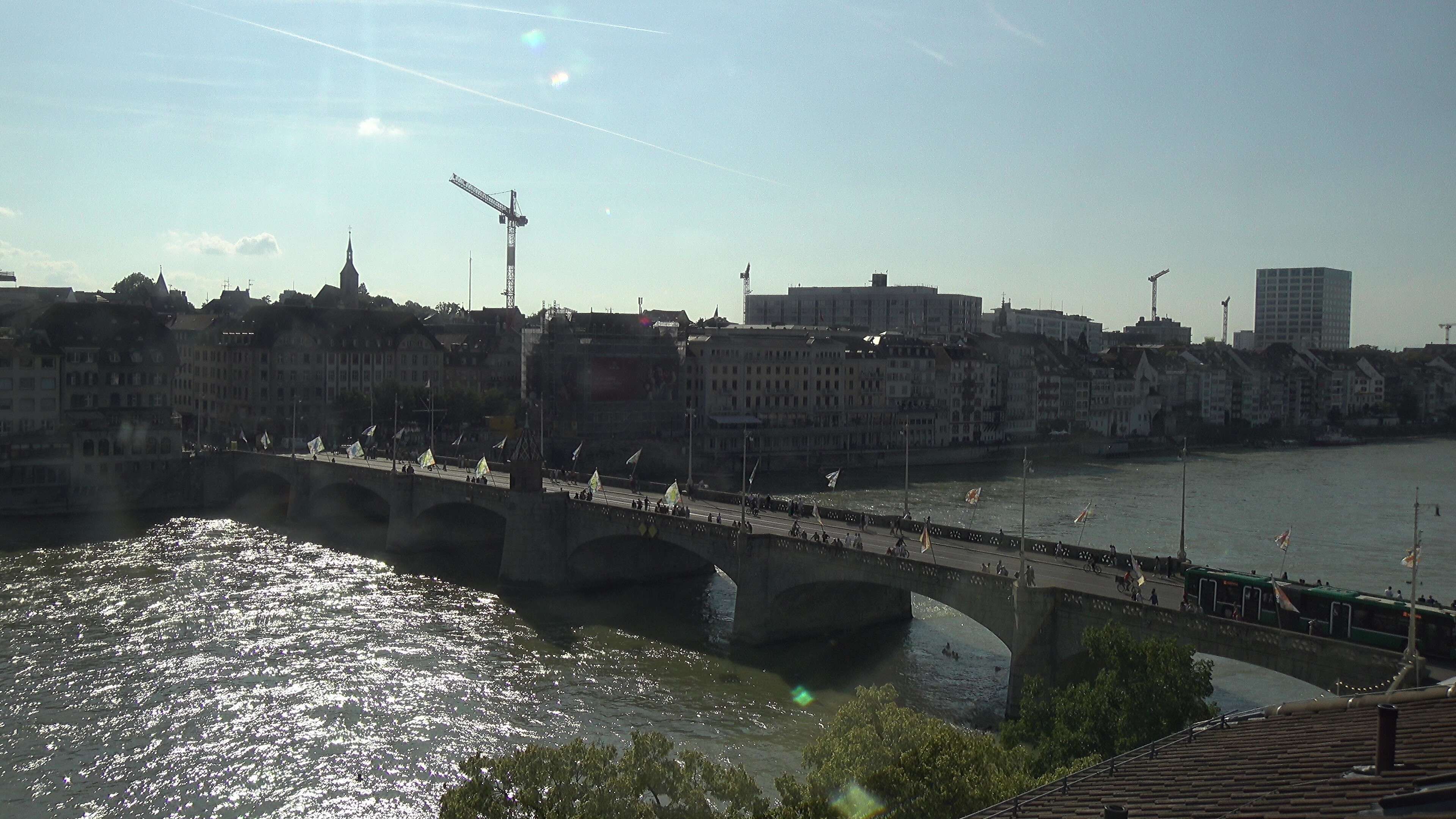 Basel: Middle Bridge, Basel - Martinskirche - Rhine Promenade - Pfalz - Basel Minster - Peterskirche - Wettsteinbrücke - Universität Basel - Spalentor