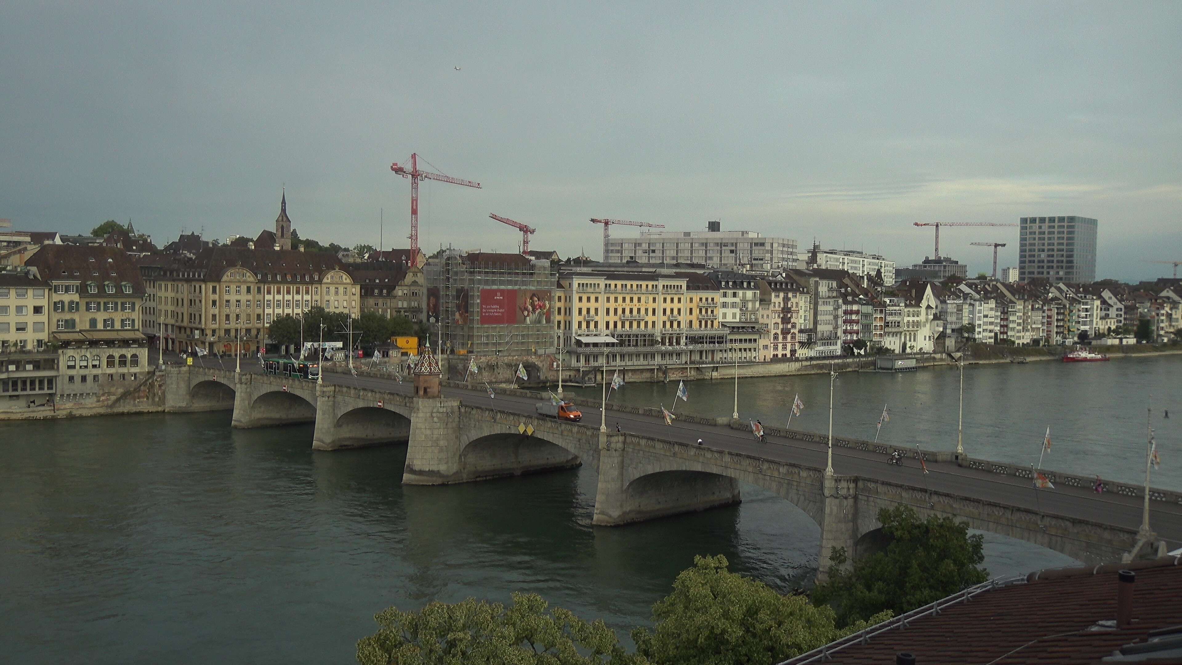 Basel: Middle Bridge, Basel - Martinskirche - Rhine Promenade - Pfalz - Basel Minster - Peterskirche - Wettsteinbrücke - Universität Basel - Spalentor