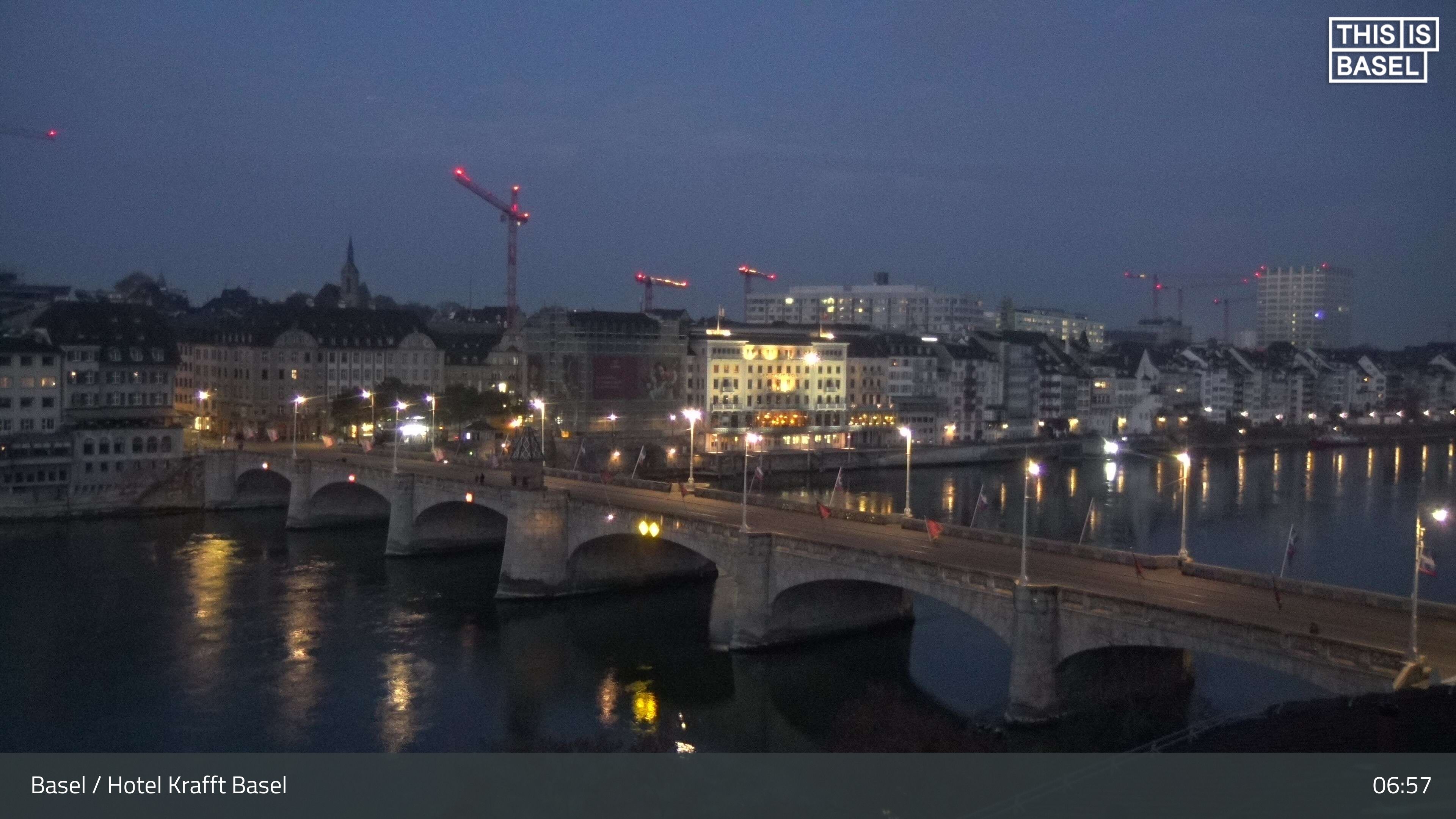 Basel: Middle Bridge, Basel - Martinskirche - Rhine Promenade - Pfalz - Basel Minster - Peterskirche - Wettsteinbrücke - Universität Basel - Spalentor