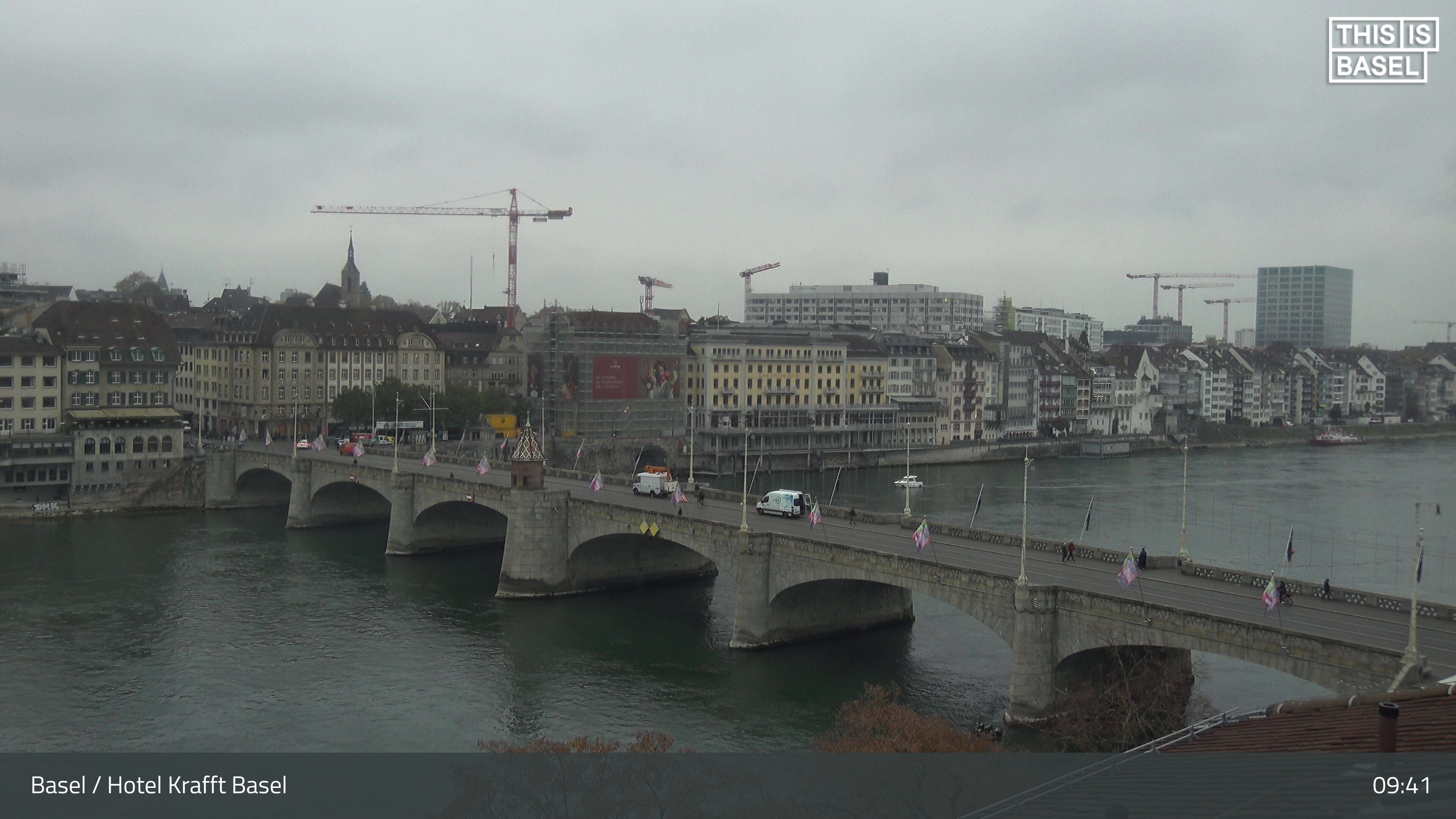 Basel: Middle Bridge, Basel - Martinskirche - Rhine Promenade - Pfalz - Basel Minster - Peterskirche - Wettsteinbrücke - Universität Basel - Spalentor