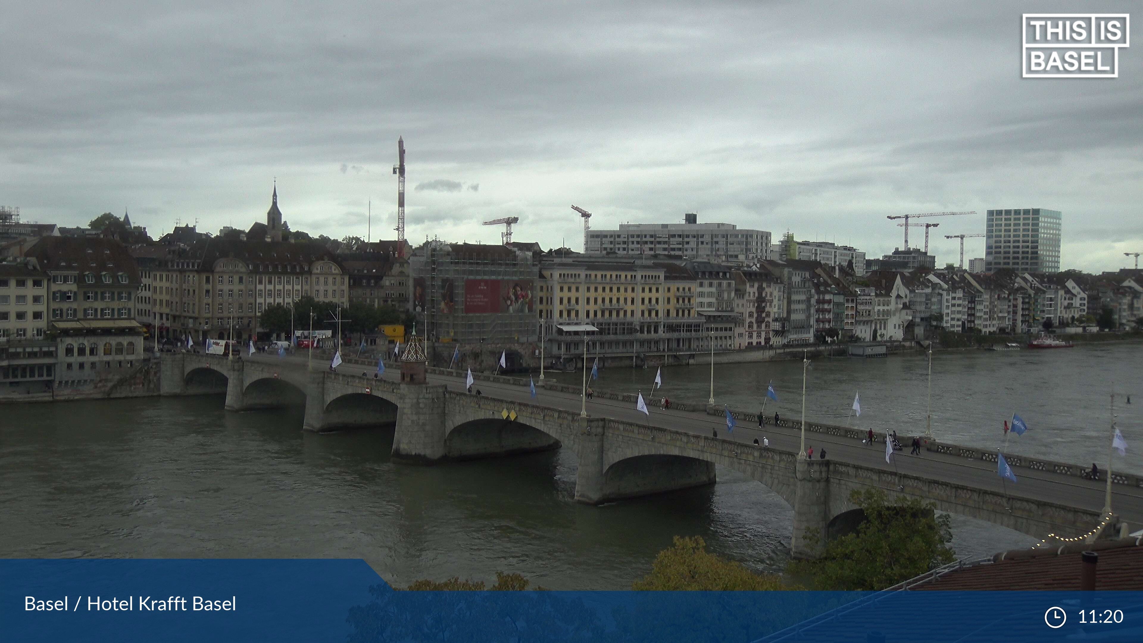 Basel: Middle Bridge, Basel - Martinskirche - Rhine Promenade - Pfalz - Basel Minster - Peterskirche - Wettsteinbrücke - Universität Basel - Spalentor