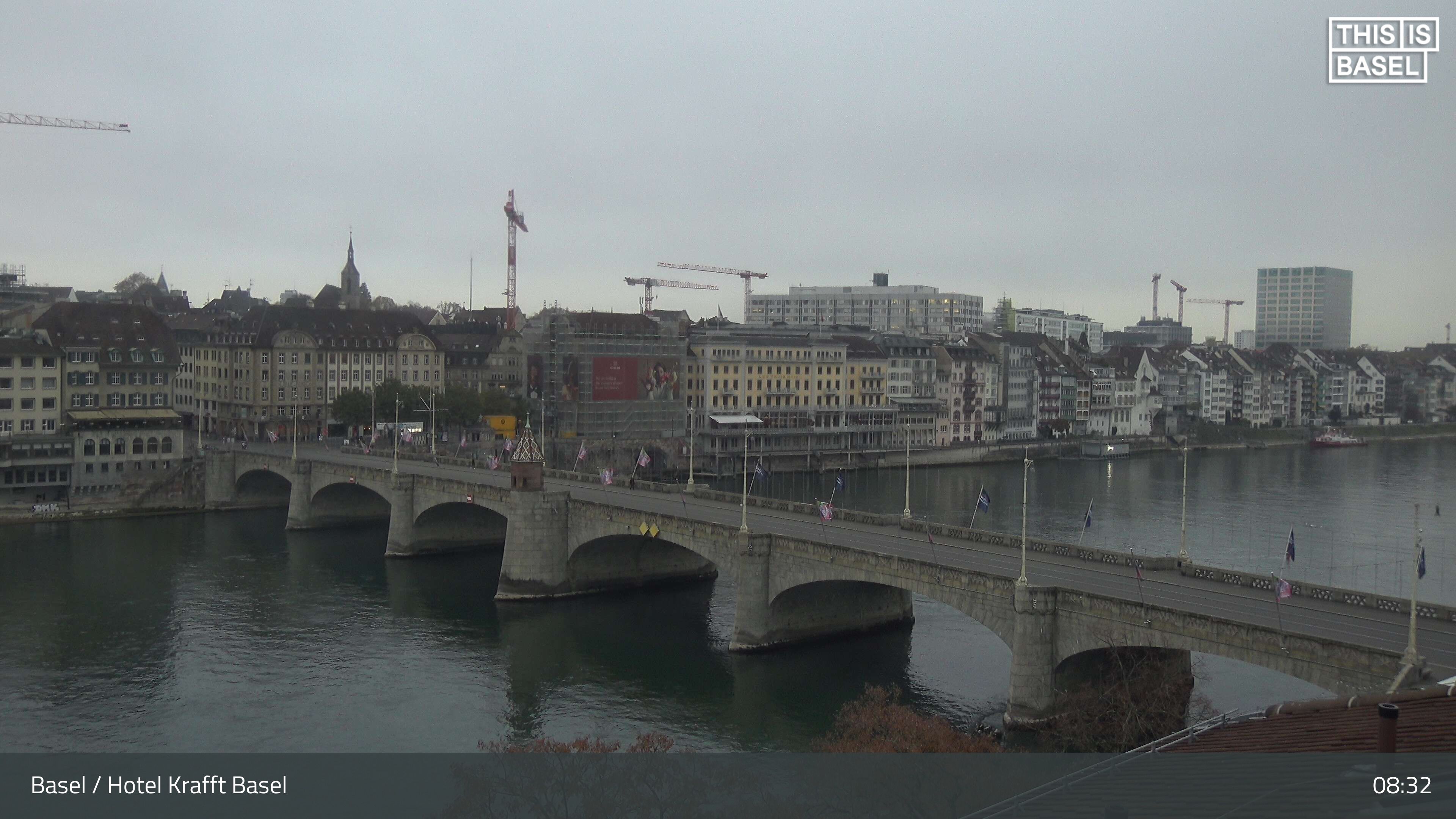 Basel: Middle Bridge, Basel - Martinskirche - Rhine Promenade - Pfalz - Basel Minster - Peterskirche - Wettsteinbrücke - Universität Basel - Spalentor