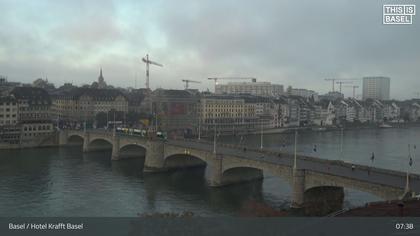 Basel: Middle Bridge, Basel - Martinskirche - Rhine Promenade - Pfalz - Basel Minster - Peterskirche - Wettsteinbrücke - Universität Basel - Spalentor