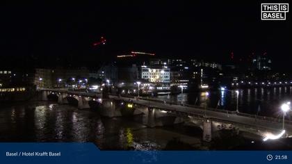 Basel: Middle Bridge, Basel - Martinskirche - Rhine Promenade - Pfalz - Basel Minster - Peterskirche - Wettsteinbrücke - Universität Basel - Spalentor