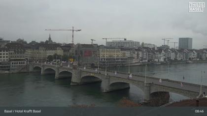 Basel: Middle Bridge, Basel - Martinskirche - Rhine Promenade - Pfalz - Basel Minster - Peterskirche - Wettsteinbrücke - Universität Basel - Spalentor