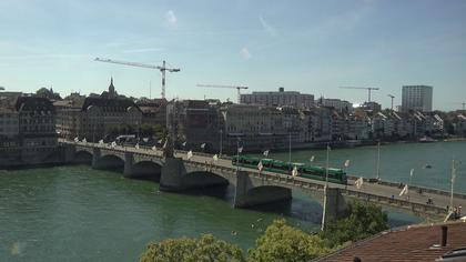 Basel: Middle Bridge, Basel - Martinskirche - Rhine Promenade - Pfalz - Basel Minster - Peterskirche - Wettsteinbrücke - Universität Basel - Spalentor