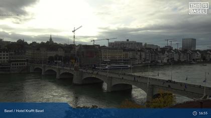 Basel: Middle Bridge, Basel - Martinskirche - Rhine Promenade - Pfalz - Basel Minster - Peterskirche - Wettsteinbrücke - Universität Basel - Spalentor