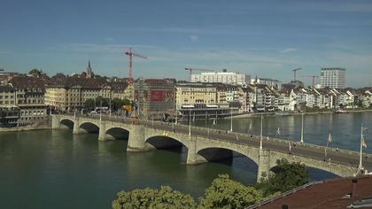 Basel: Middle Bridge, Basel - Martinskirche - Rhine Promenade - Pfalz - Basel Minster - Peterskirche - Wettsteinbrücke - Universität Basel - Spalentor