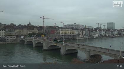 Basel: Middle Bridge, Basel - Martinskirche - Rhine Promenade - Pfalz - Basel Minster - Peterskirche - Wettsteinbrücke - Universität Basel - Spalentor