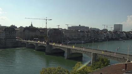 Basel: Middle Bridge, Basel - Martinskirche - Rhine Promenade - Pfalz - Basel Minster - Peterskirche - Wettsteinbrücke - Universität Basel - Spalentor