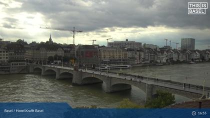 Basel: Middle Bridge, Basel - Martinskirche - Rhine Promenade - Pfalz - Basel Minster - Peterskirche - Wettsteinbrücke - Universität Basel - Spalentor