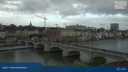 Basel: Middle Bridge, Basel - Martinskirche - Rhine Promenade - Pfalz - Basel Minster - Peterskirche - Wettsteinbrücke - Universität Basel - Spalentor