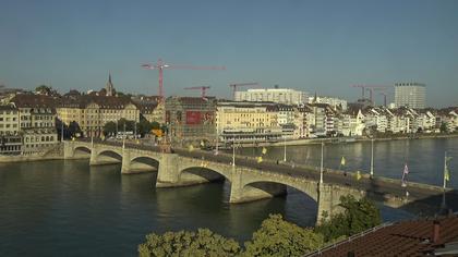 Basel: Middle Bridge, Basel - Martinskirche - Rhine Promenade - Pfalz - Basel Minster - Peterskirche - Wettsteinbrücke - Universität Basel - Spalentor