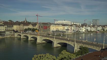 Basel: Middle Bridge, Basel - Martinskirche - Rhine Promenade - Pfalz - Basel Minster - Peterskirche - Wettsteinbrücke - Universität Basel - Spalentor