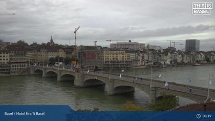 Basel: Middle Bridge, Basel - Martinskirche - Rhine Promenade - Pfalz - Basel Minster - Peterskirche - Wettsteinbrücke - Universität Basel - Spalentor