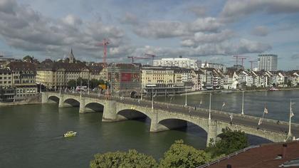 Basel: Middle Bridge, Basel - Martinskirche - Rhine Promenade - Pfalz - Basel Minster - Peterskirche - Wettsteinbrücke - Universität Basel - Spalentor