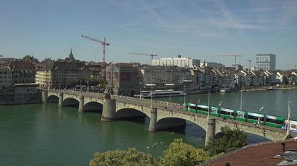 Basel: Middle Bridge, Basel - Martinskirche - Rhine Promenade - Pfalz - Basel Minster - Peterskirche - Wettsteinbrücke - Universität Basel - Spalentor