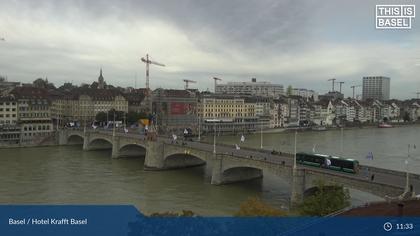 Basel: Middle Bridge, Basel - Martinskirche - Rhine Promenade - Pfalz - Basel Minster - Peterskirche - Wettsteinbrücke - Universität Basel - Spalentor