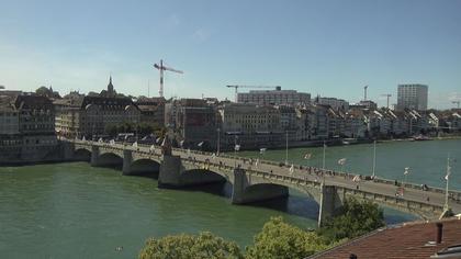 Basel: Middle Bridge, Basel - Martinskirche - Rhine Promenade - Pfalz - Basel Minster - Peterskirche - Wettsteinbrücke - Universität Basel - Spalentor