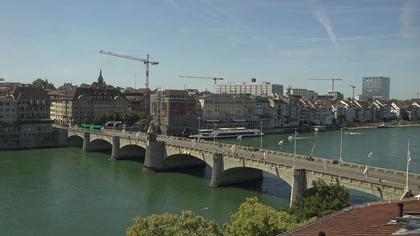 Basel: Middle Bridge, Basel - Martinskirche - Rhine Promenade - Pfalz - Basel Minster - Peterskirche - Wettsteinbrücke - Universität Basel - Spalentor