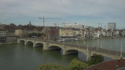 Basel: Middle Bridge, Basel - Martinskirche - Rhine Promenade - Pfalz - Basel Minster - Peterskirche - Wettsteinbrücke - Universität Basel - Spalentor