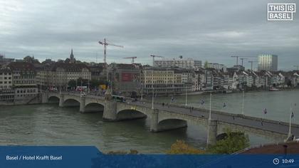 Basel: Middle Bridge, Basel - Martinskirche - Rhine Promenade - Pfalz - Basel Minster - Peterskirche - Wettsteinbrücke - Universität Basel - Spalentor