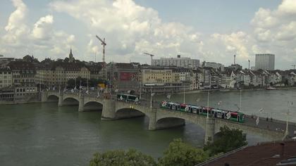 Basel: Middle Bridge, Basel - Martinskirche - Rhine Promenade - Pfalz - Basel Minster - Peterskirche - Wettsteinbrücke - Universität Basel - Spalentor