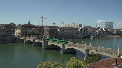 Basel: Middle Bridge, Basel - Martinskirche - Rhine Promenade - Pfalz - Basel Minster - Peterskirche - Wettsteinbrücke - Universität Basel - Spalentor