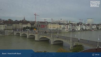 Basel: Middle Bridge, Basel - Martinskirche - Rhine Promenade - Pfalz - Basel Minster - Peterskirche - Wettsteinbrücke - Universität Basel - Spalentor