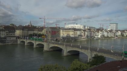 Basel: Middle Bridge, Basel - Martinskirche - Rhine Promenade - Pfalz - Basel Minster - Peterskirche - Wettsteinbrücke - Universität Basel - Spalentor