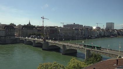 Basel: Middle Bridge, Basel - Martinskirche - Rhine Promenade - Pfalz - Basel Minster - Peterskirche - Wettsteinbrücke - Universität Basel - Spalentor