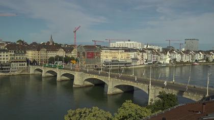 Basel: Middle Bridge, Basel - Martinskirche - Rhine Promenade - Pfalz - Basel Minster - Peterskirche - Wettsteinbrücke - Universität Basel - Spalentor