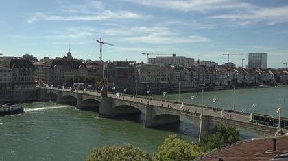 Basel: Middle Bridge, Basel - Martinskirche - Rhine Promenade - Pfalz - Basel Minster - Peterskirche - Wettsteinbrücke - Universität Basel - Spalentor