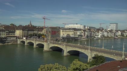 Basel: Middle Bridge, Basel - Martinskirche - Rhine Promenade - Pfalz - Basel Minster - Peterskirche - Wettsteinbrücke - Universität Basel - Spalentor