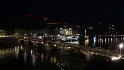 Basel: Middle Bridge, Basel - Martinskirche - Rhine Promenade - Pfalz - Basel Minster - Peterskirche - Wettsteinbrücke - Universität Basel - Spalentor