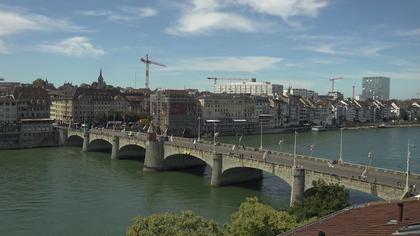 Basel: Middle Bridge, Basel - Martinskirche - Rhine Promenade - Pfalz - Basel Minster - Peterskirche - Wettsteinbrücke - Universität Basel - Spalentor