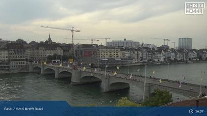 Basel: Middle Bridge, Basel - Martinskirche - Rhine Promenade - Pfalz - Basel Minster - Peterskirche - Wettsteinbrücke - Universität Basel - Spalentor