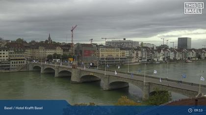 Basel: Middle Bridge, Basel - Martinskirche - Rhine Promenade - Pfalz - Basel Minster - Peterskirche - Wettsteinbrücke - Universität Basel - Spalentor