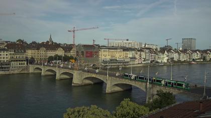 Basel: Middle Bridge, Basel - Martinskirche - Rhine Promenade - Pfalz - Basel Minster - Peterskirche - Wettsteinbrücke - Universität Basel - Spalentor