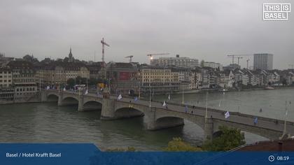 Basel: Middle Bridge, Basel - Martinskirche - Rhine Promenade - Pfalz - Basel Minster - Peterskirche - Wettsteinbrücke - Universität Basel - Spalentor