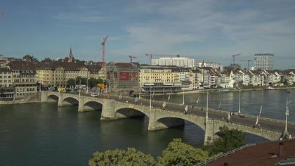 Basel: Middle Bridge, Basel - Martinskirche - Rhine Promenade - Pfalz - Basel Minster - Peterskirche - Wettsteinbrücke - Universität Basel - Spalentor